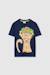 T-shirt garçon coton lion Bleu 2 - vertbaudet enfant 