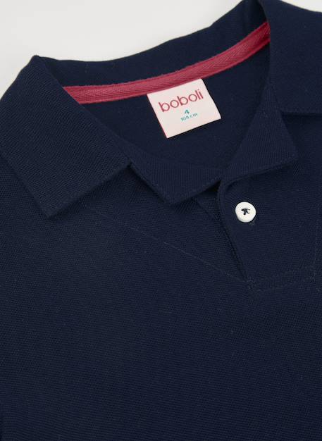 Polo enfant coton Bleu 4 - vertbaudet enfant 