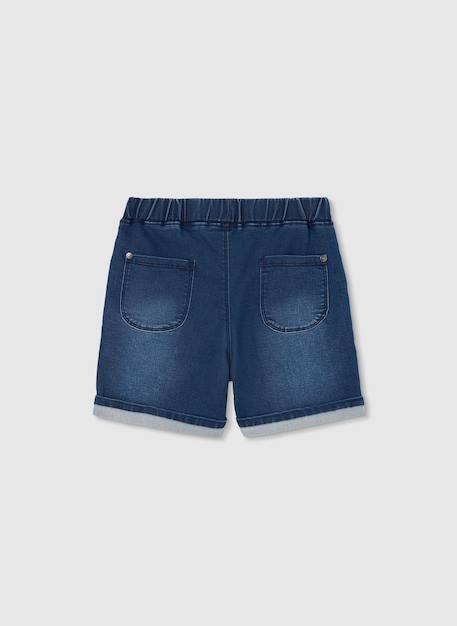 Bermuda en denim garçon Bleu 3 - vertbaudet enfant 