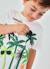 T-shirt enfant imprimé palmier Blanc 1 - vertbaudet enfant 