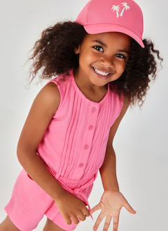 Casquette en coton  avec motifs de palmiers  - vertbaudet enfant