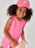 Casquette en coton  avec motifs de palmiers Rose 1 - vertbaudet enfant 