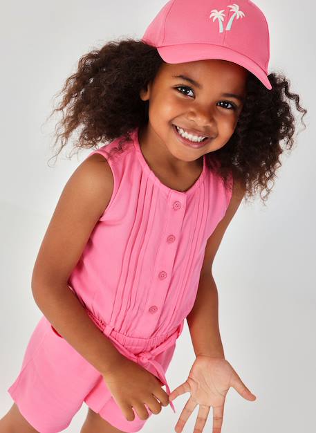 Garçon-Accessoires-Casquette en coton  avec motifs de palmiers