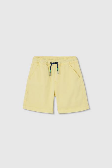 Bermuda en maille Jaune 2 - vertbaudet enfant 