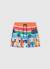 Maillot de bain garçon en tissu recyclé planche de surf Orange 1 - vertbaudet enfant 
