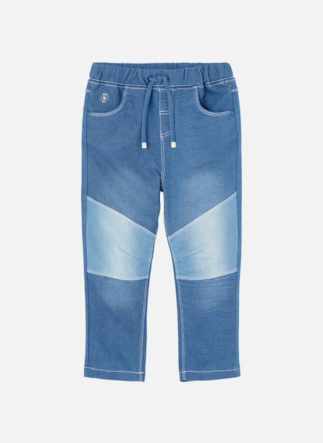 Pantalon enfant denim Bleu 2 - vertbaudet enfant 