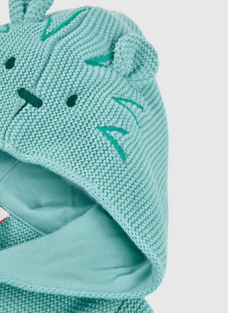 Veste bébé tricot Vert 4 - vertbaudet enfant 