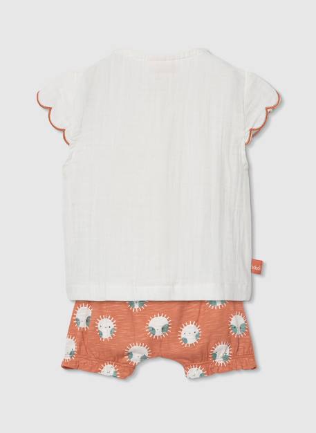Ensemble bébé en coton Blanc 3 - vertbaudet enfant 