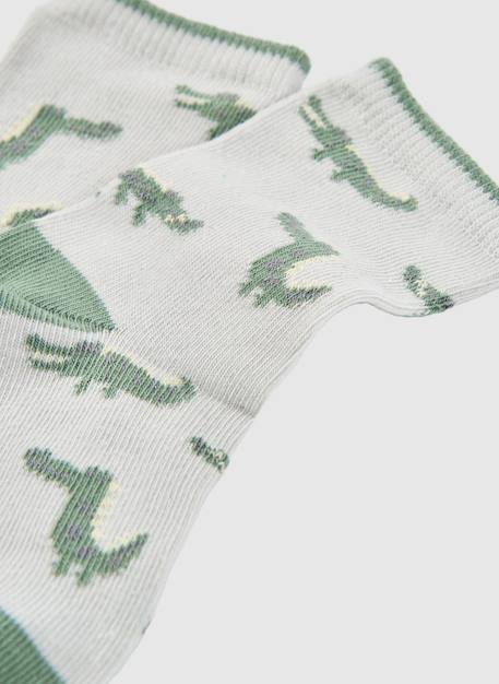 Pack chaussettes coton Marron 2 - vertbaudet enfant 