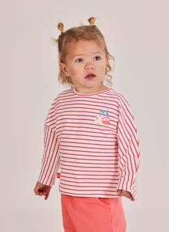 -T-shirt bébé coton rayé