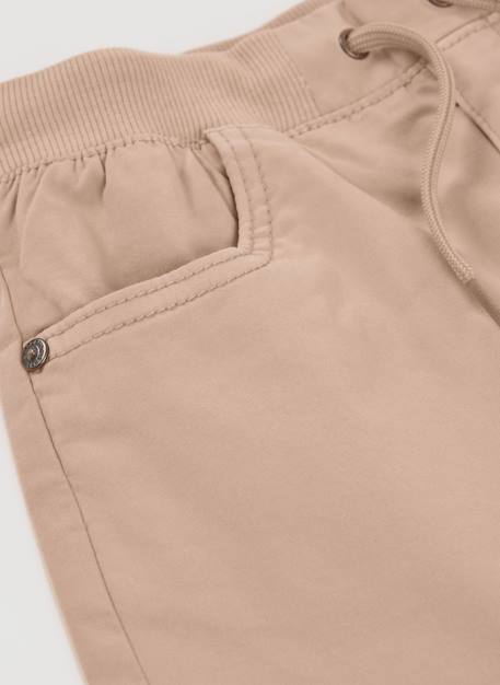 Bermuda garçon en coton Marron 4 - vertbaudet enfant 