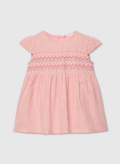 -Robe bébé en lin