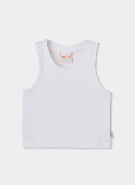 Top basique Blanc 2 - vertbaudet enfant 