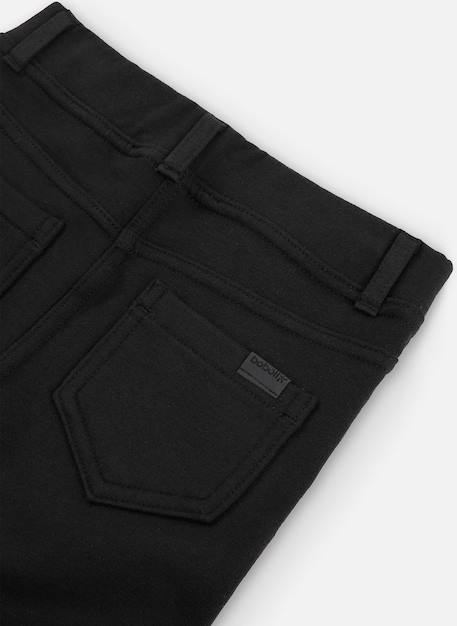 Pantalon en molleton stretch Noir 3 - vertbaudet enfant 