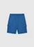 Short garçon cargo Bleu 3 - vertbaudet enfant 
