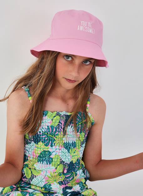 Bob coton you're awesome pour fille Rose 1 - vertbaudet enfant 