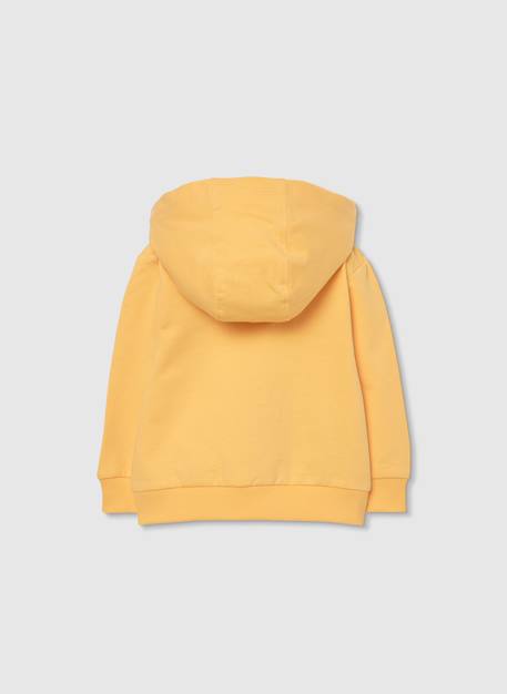 Gilet bébé en peluche Jaune 3 - vertbaudet enfant 