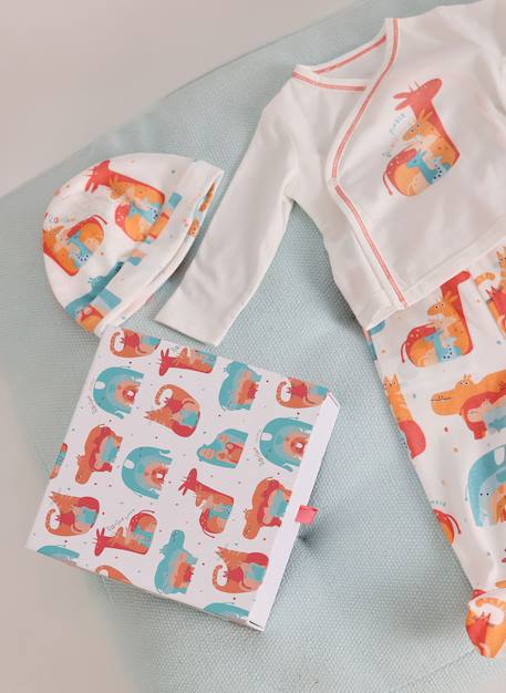 Bébé-Ensemble-Ensemble bébé imprimé coton