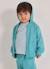 Gilet bébé en peluche Vert 1 - vertbaudet enfant 