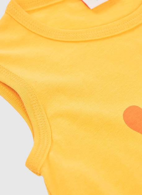 Débardeur enfant coton Jaune 4 - vertbaudet enfant 