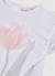 T-shirt en coton fille Blanc 3 - vertbaudet enfant 