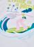 T-shirt coton imprimé surfeuse pour fille Blanc 3 - vertbaudet enfant 