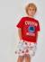 T-shirt enfant coton Grenat 1 - vertbaudet enfant 