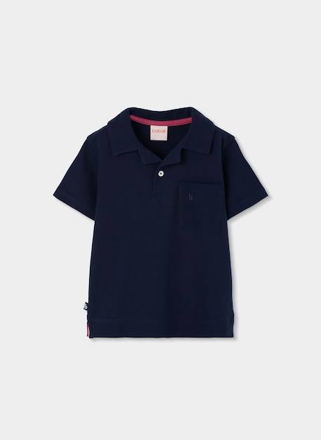 Polo enfant coton Bleu 2 - vertbaudet enfant 