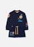 Robe fille en maille imprimée avec sequins Bleu 3 - vertbaudet enfant 