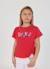 T-shirt fille coton Rose 2 - vertbaudet enfant 