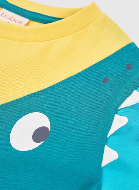 T-shirt enfant coton Jaune 4 - vertbaudet enfant 