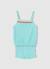 Ensemble fille top et short Bleu 2 - vertbaudet enfant 