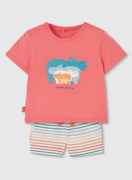 Esemble pour bébé en coton Orange 3 - vertbaudet enfant 