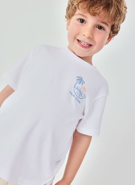T-shirt enfant coton Blanc 2 - vertbaudet enfant 
