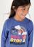 T-shirt fille en maille imprimé Noir 1 - vertbaudet enfant 