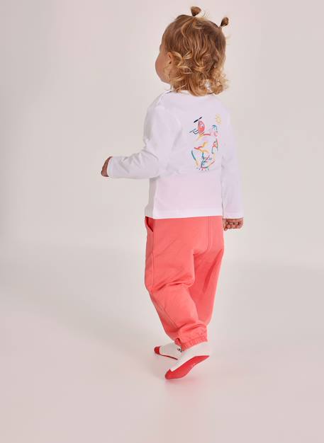 T-shirt bébé en coton Blanc 2 - vertbaudet enfant 
