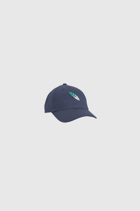 Casquette coton Bleu 4 - vertbaudet enfant 