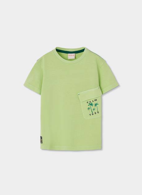 T-shirt enfant coton Vert 3 - vertbaudet enfant 