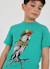 T-shirt enfant coton perroquet Vert 1 - vertbaudet enfant 