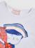 T-shirt fille coton imprimé Blanc 3 - vertbaudet enfant 
