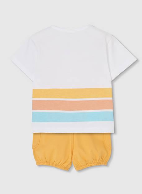 Ensemble coton bébé Blanc 3 - vertbaudet enfant 