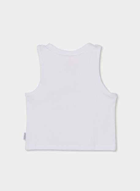 Top basique Blanc 3 - vertbaudet enfant 