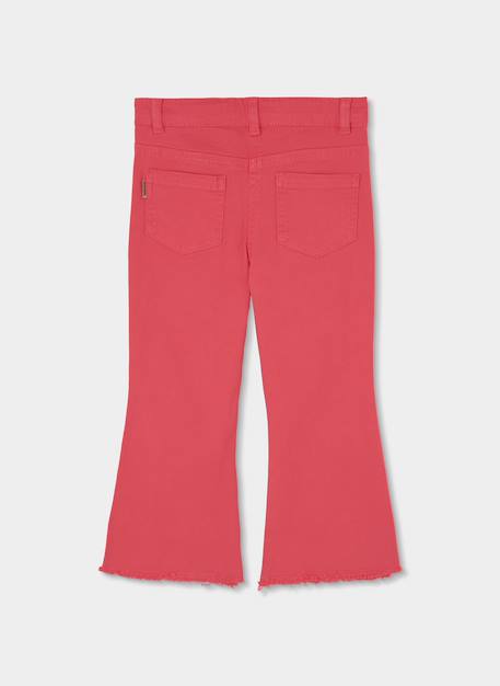 Pantalon fille en coton Rose 3 - vertbaudet enfant 