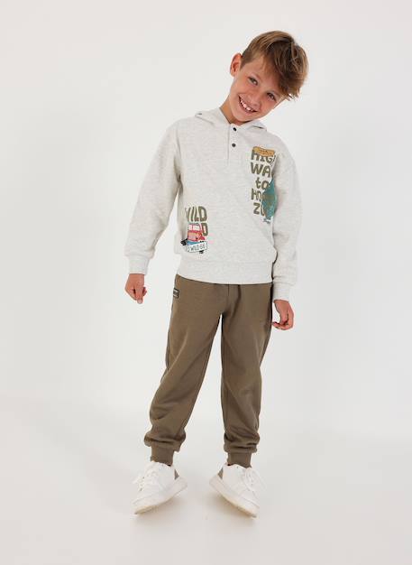 Garçon-Ensemble-Ensemble molleton garçon imprimé off-road