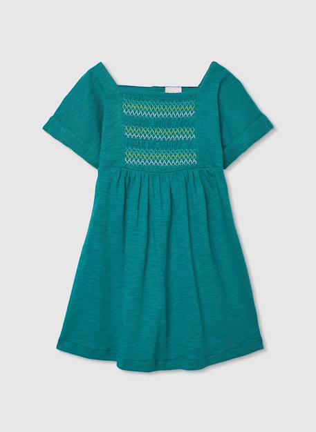 Robe en tricot Bleu 2 - vertbaudet enfant 
