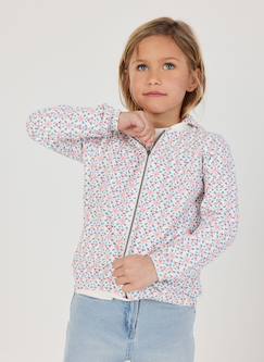 -Veste coton imprimée