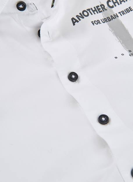Chemise garçon Blanc 4 - vertbaudet enfant 