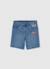Bermuda garçon en denim extensible Bleu 2 - vertbaudet enfant 