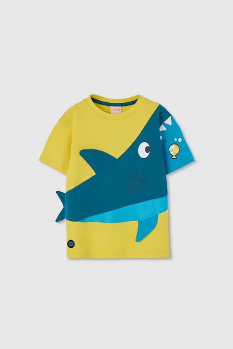 T-shirt enfant coton Jaune 2 - vertbaudet enfant 