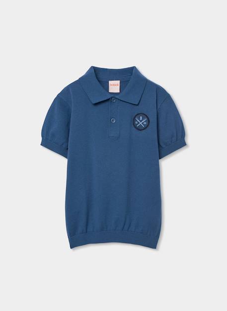 Polo enfant coton Bleu 2 - vertbaudet enfant 